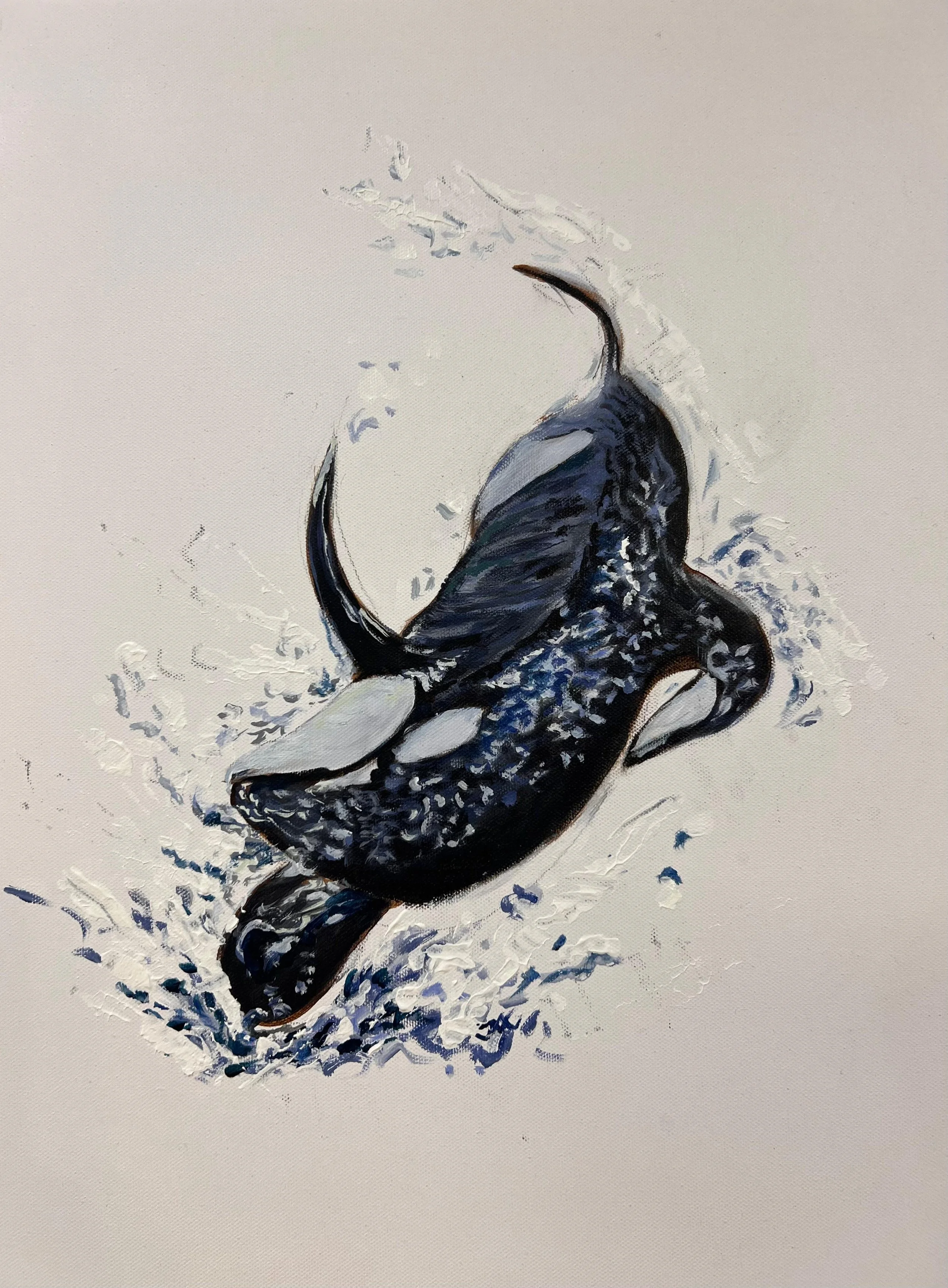 Jax Kwok, Color of Life, Acrylic, 30x40x2in — JAX KWOK ART STUDIO